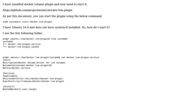 Ubuntu: Docker volume plugin and start it (2 Solutions!!) смотреть онлайн