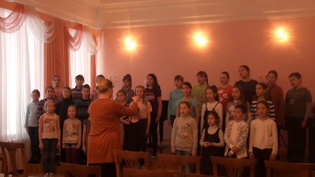 Хор младших классов Рассвет Хор птиц из оп Снегурочка Н А Римского Корсакова смотреть онлайн