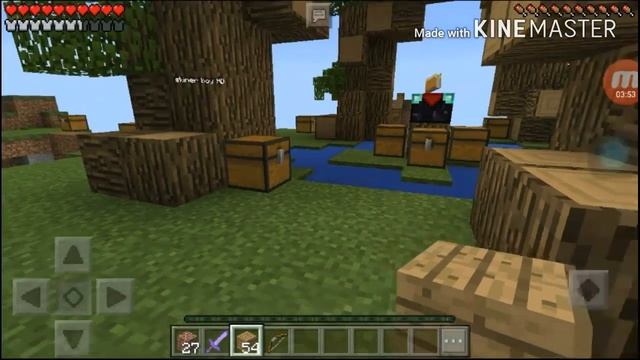 Minecraft PE Mario Gamerxy & Skiner Boy HD jogando Skywars смотреть онлайн