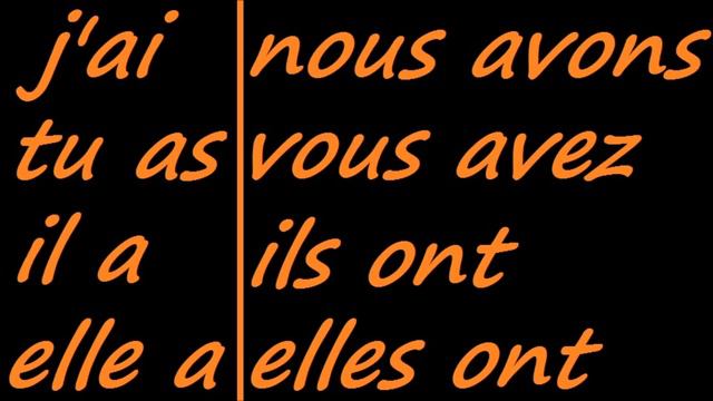 AVOIR (To Have) Conjugation Song - Present Tense - French Conjugation - Le Verbe AVOIR смотреть онлайн