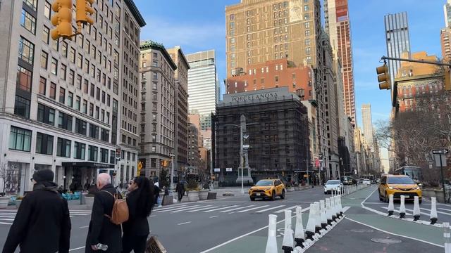 [4K]🇺🇸New York City🗽🚕Walking Broadway: Union SQ to Macy's via K-Town, Prince Tea House🫖 Feb. 2024 смотреть онлайн