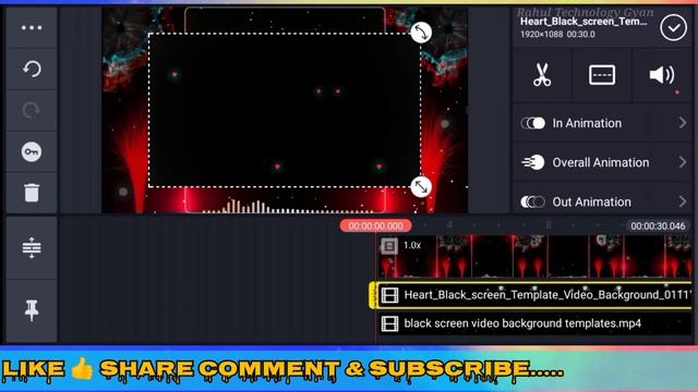 Template Video Background Full Screen || Avee Player Template Download || Black Screen Templates смотреть онлайн
