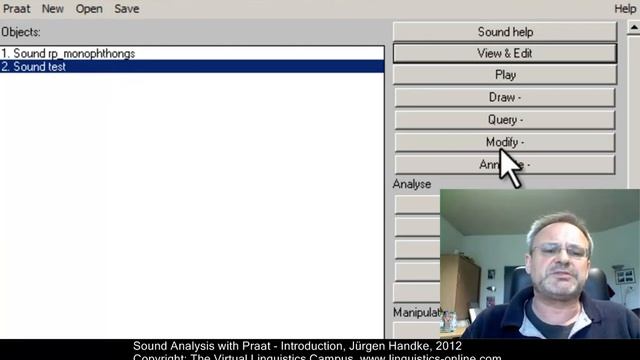 Multimedia on the Web - Sound Analysis with Praat I смотреть онлайн