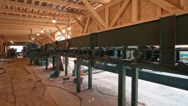 Фрезерно-брусующая линия производительностью до 150 куб.м в смену тонкомера смотреть онлайн
