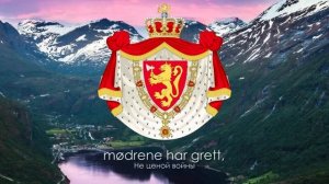 Гимн Норвегии - "Ja, vi elsker dette landet" ("Да, мы любим этот край") [Русский перевод / Eng subs