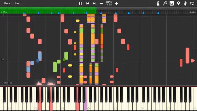 Rasskazhi, snegurochka - Synthesia midi music смотреть онлайн