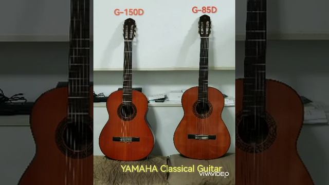 Yamaha Classical Guitar G-150D vs G-85D смотреть онлайн