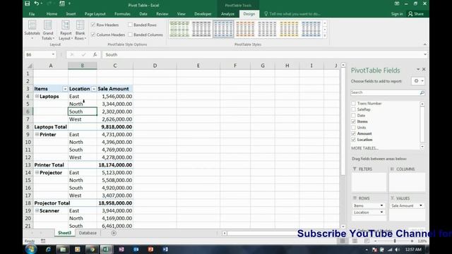 PIVOT TABLE - Excel Power Tool for Data Analysis - Learn how to create Pivot Table (Urdu / Hindi) смотреть онлайн