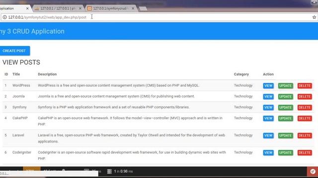 Symfony CRUD Tutorial || How to set Routes in Symfony 3 HINDI/URDU смотреть онлайн
