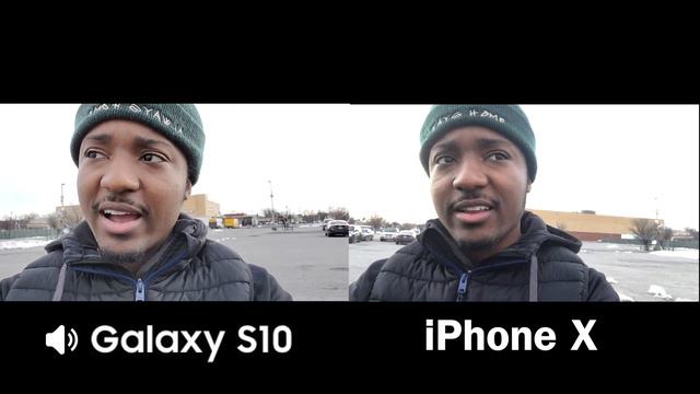 Samsung Galaxy S10 vs iPhone X Camera Test Comparison! смотреть онлайн