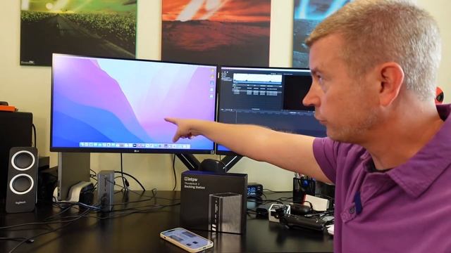 M1 Pro & Max Thunderbolt Dock Dual Display for MacBook That Works! 16-in-1 Docking Station смотреть онлайн