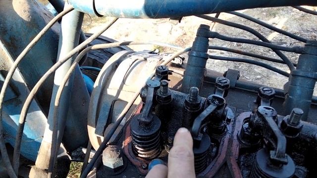 #РЕГУЛИРОВКА# КЛАПАНОВ НА #ТРАКТОРЕ# Т-40.