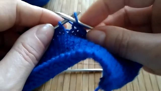 Урок 6: Лицевая гладь. Простой способ закрытие петель смотреть онлайн