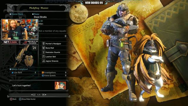 THE NEW WORLD: Max Plays - MONSTER HUNTER WORLD (Ep 1) смотреть онлайн