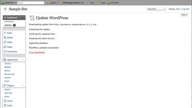 How To Upgrade WordPress when WordPress gets Upgraded смотреть онлайн