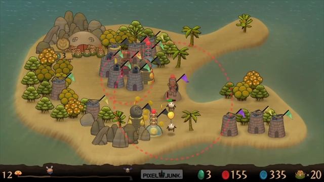 Gati-Gati Island - Special 1 Gold Rainbow (Hard-core) PixelJunk Monsters Ultimate HD смотреть онлайн