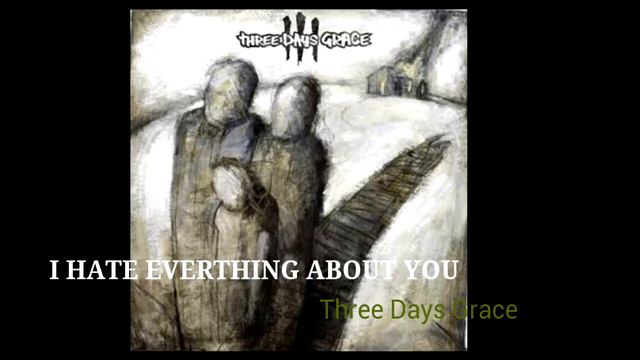 I Hate Everthing About You - Three Days Grace (Backing track guitar/w vocals) смотреть онлайн