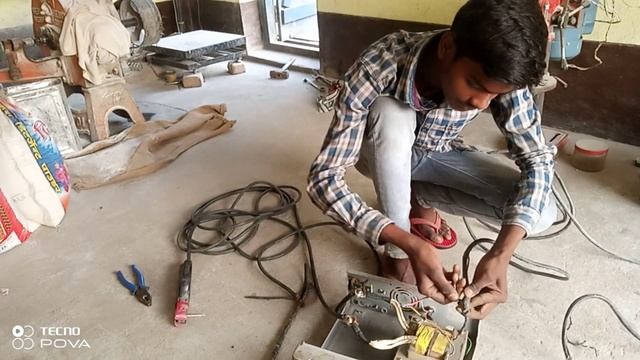 how to make a spot welding machine from old inverter transformer very nice смотреть онлайн