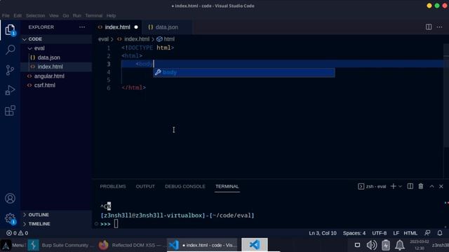 Why you should never use eval() in JavaScript. Reflected DOM XSS Attack. смотреть онлайн