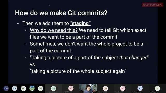Working with Commits | "Git It On" with ACM FEU Alabang 2 смотреть онлайн