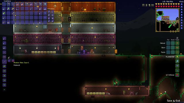 Terraria 1.2 Курс опытного бойца часть 15 Terra blade смотреть онлайн