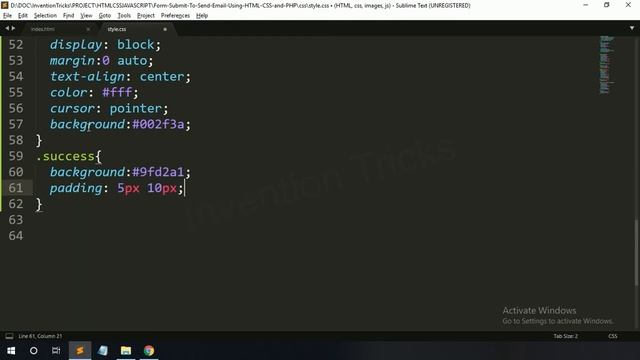 PHP Form Submit To Send Email | Contact Form Submit to Email Using PHP смотреть онлайн