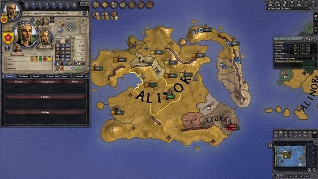 Audacious Altmer - Let's Play Elder Kings [CK2 Mod] - 8 смотреть онлайн