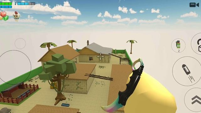 я заметил кое-что странное в чикен Ган это связано с блоками!!? смотреть онлайн