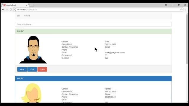 Angular content projection смотреть онлайн