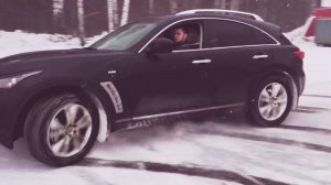 Infiniti fx37s drift / инфинити фх пятаки дрифт