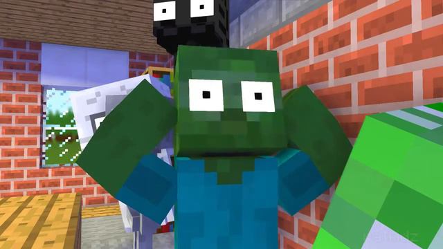 Monster School : RIP Wither Skeleton APOCALYPSE - Minecraft Animation смотреть онлайн