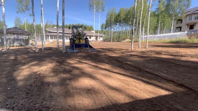 Планировщик на минипогрузчике смотреть онлайн