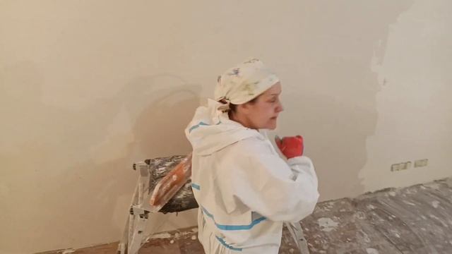 Выравнивание стен под обои, песня строить и жить помогает! смотреть онлайн