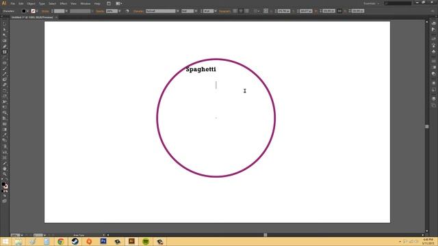 Adobe Illustrator CS6 for Beginners - Tutorial 61 - Area Text Tool Tips смотреть онлайн