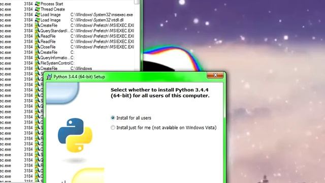 Process Monitor Python Installation смотреть онлайн