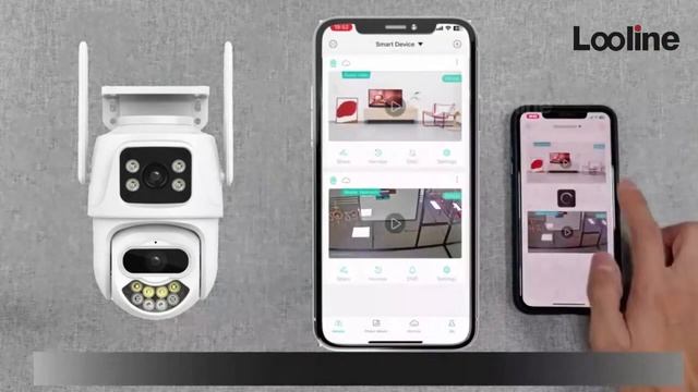 iCSee App WiFi Smart Camera Setup Tutorial смотреть онлайн