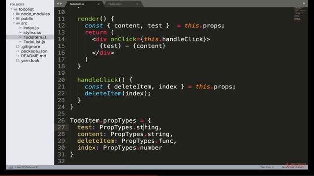React 4 2PropTypes与DefaultProps的应用 смотреть онлайн