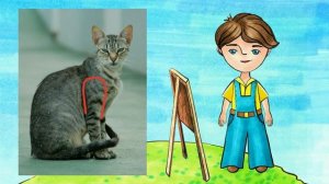 Как нарисовать кошку? Урок рисования для детей 5-8 лет