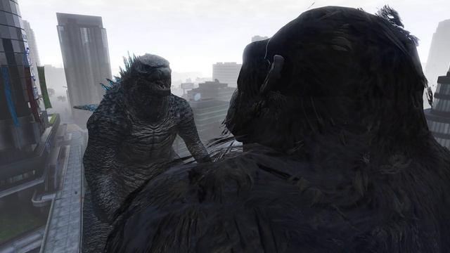 Godzilla 2014 VS King Kong - Monster Battle смотреть онлайн