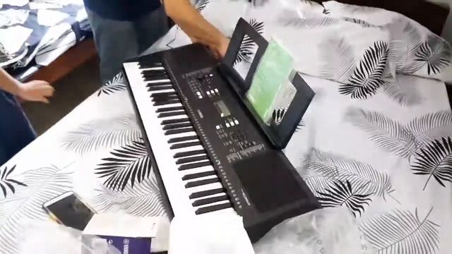 YAMAHA PSR-E363 PIANO KEYBOARD / UNBOXING+ REVIEWS смотреть онлайн