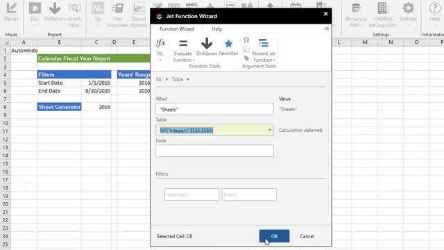 Worksheets by Year with Jet Reports смотреть онлайн