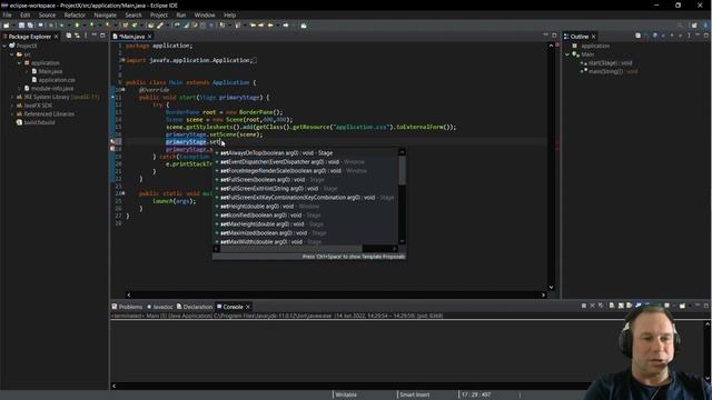 JavaFX Application 1 смотреть онлайн