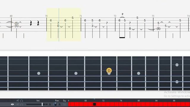 Guitar Tab - Wings of Kynareth (The Elder Scrolls IV: Oblivion) OST Fingerstyle Tutorial #Anp смотреть онлайн