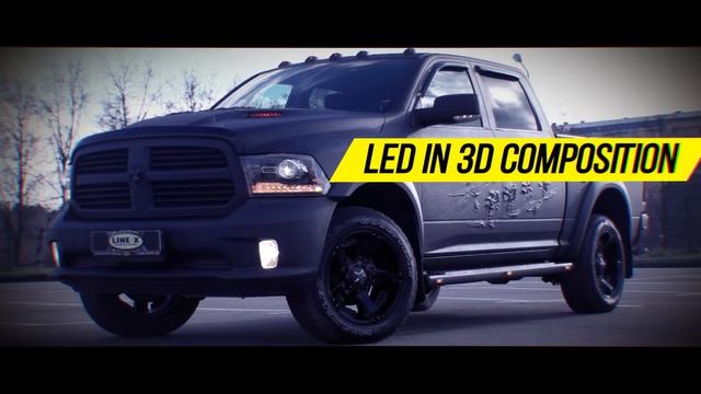 Dodge Ram 1500 Angry Bones LINE-X смотреть онлайн