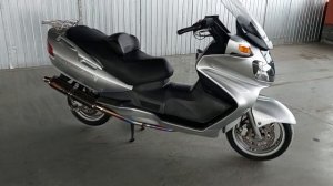 Suzuki Burgman 650 (Sky Wave 650) из Японии - младший брат Gold Wing ))