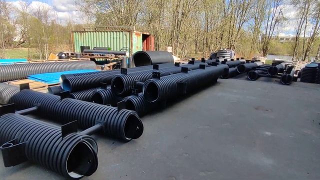 Понтон из пластиковой трубы. Полиэтиленовые понтоны 500 мм, 6 х 1.5м смотреть онлайн