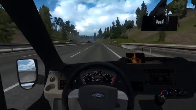Let’s Play Euro Truck Simulator 2 Ford Transit 2010 mod смотреть онлайн