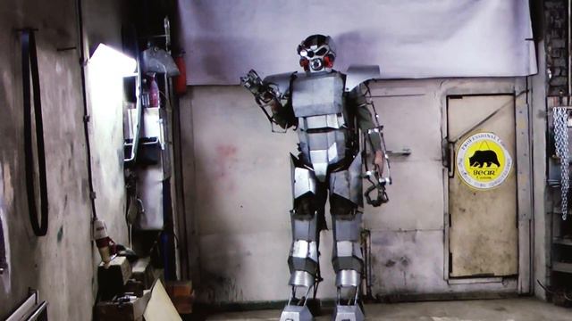 Силовая броня. Каркас. Тест. Power armor Fallout. Frame. Test.[eng_subs] смотреть онлайн