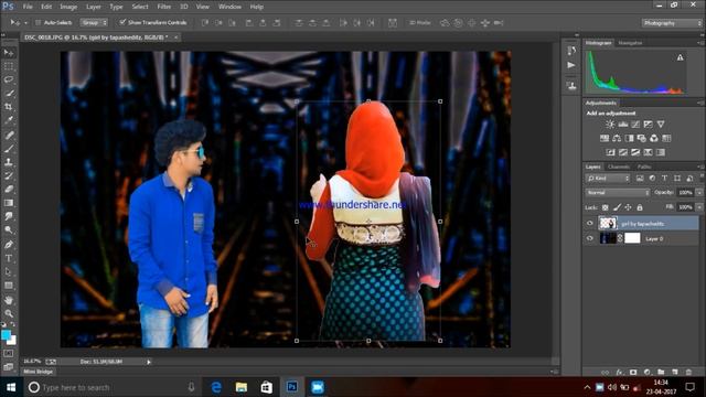 Baground Manipulation With Super Girl In Photoshop ||Photoshop Tutorials смотреть онлайн
