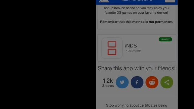 Install Nintendo DS Emulator on iOS 12 смотреть онлайн
